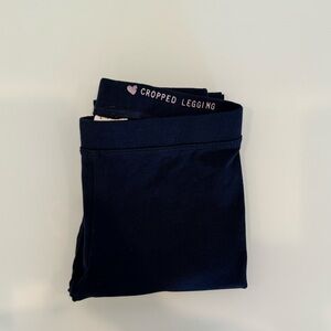 NWOT - JCrew - CrewCuts Girls Cropped Legging- Navy - Size: 6